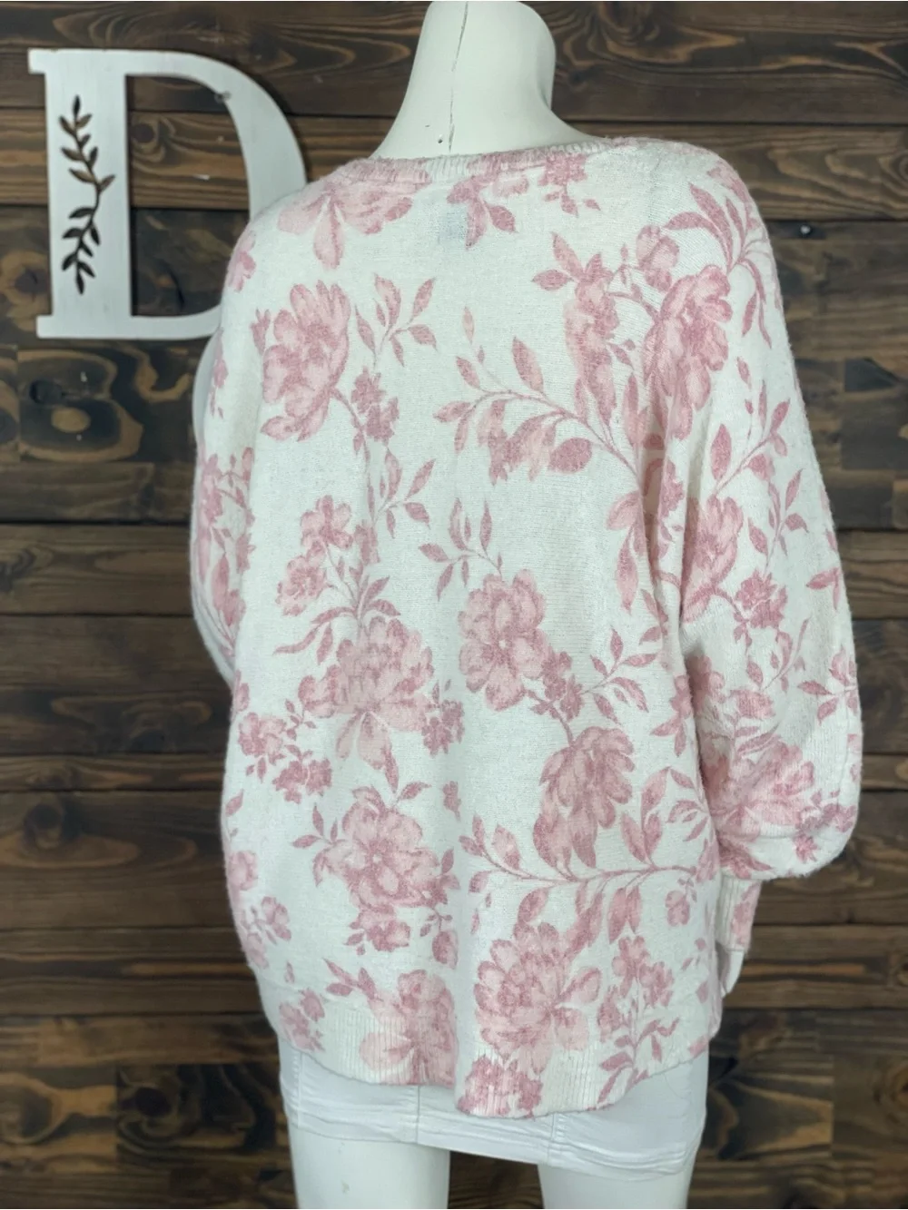Joie | Cozy Floral Print Knitted Crewneck Sweater‎